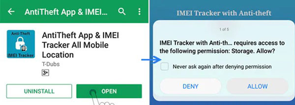 How to track lost mobile with IMEI number?