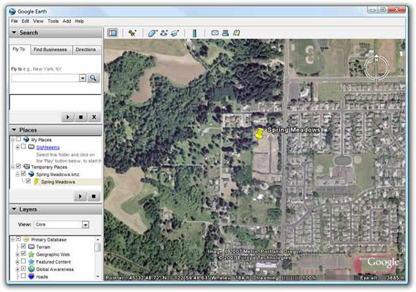 How to track a cell phone using Google Earth for free?